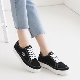 [GIRLS GOOB] Mate Unisex Casual Comfort Sneakers, Classic Fashion Shoes, Canvas - Made in KOREA